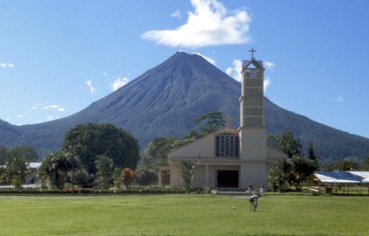 Arenal Volcano as seen from Fortuna